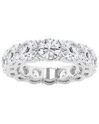 Lab Grown Diamonds - Platinum.00 Ct. Tw. Lab Grown Diamond Eternity Ring - Lyst