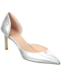 Stuart Weitzman - Mara 75 Dorsay Leather Pump - Lyst