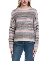 Color Block - Wool-Blend Pullover - Lyst