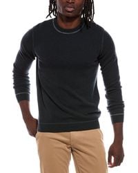 Autumn Cashmere - Multicover Stitch 100% Cashmere Crewneck Sweater - Lyst