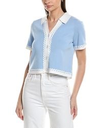 Ellen Tracy - Ric Rac Cardigan - Lyst