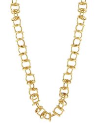 Tiffany & Co. - 18K Diamond Link Necklace (Authentic Pre-Owned) - Lyst