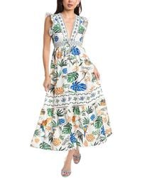 JLuxe - Sleeveless Midi Dress - Lyst