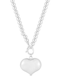 Glaze Jewelry - Plated Toggle Necklace - Lyst