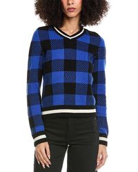 Rag & Bone - Gabby V-Neck Wool Sweater - Lyst