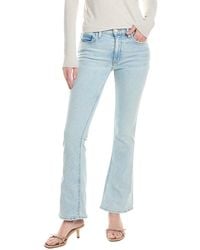 Hudson Jeans - Nico Mid-Rise Barefoot Flourish Bootcut Jean - Lyst
