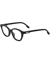 KENZO - Round Black Optical Frames - Lyst