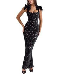 Ariele Tesoro - Embellished Maxi Dress - Lyst