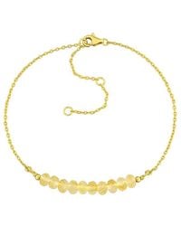 Rina Limor - 0.92 Ct. Tw. Citrine Bead Bar Bracelet - Lyst