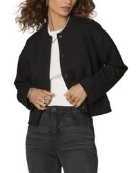 Wit & Wisdom - Crop Bomber Jacket - Lyst