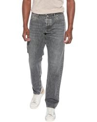 Brunello Cucinelli - Traditional Fit Straight Jean - Lyst