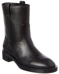 Stuart Weitzman - Lenora Leather Bootie - Lyst