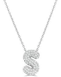 Sabrina Designs - 14K 0.44 Ct. Tw. Diamond Initial Necklace - Lyst