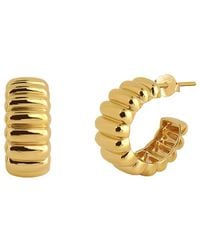 Gabi Rielle - 14k Over Silver Lovestruck Collection Mini Hoops - Lyst