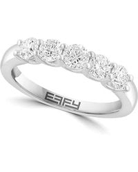 Effy Fine Jewelry - 14K 0.95 Ct. Tw. Lab-Grown Diamond Ring - Lyst
