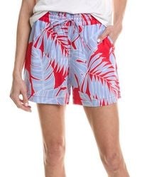 Tommy Bahama - Peninsula Palms High-Rise Linen Easy Short - Lyst