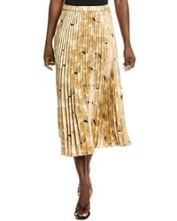 Anne Klein - Printed Maxi Skirt - Lyst