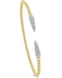 Sabrina Designs - 14k 0.54 Ct. Tw. Diamond Flex Bangle Bracelet - Lyst