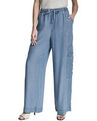 DKNY - Pull On Patch Pocket Pant - Lyst