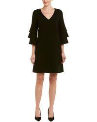 Lafayette 148 New York Velez Shift Dress - Black