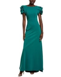 Rene Ruiz - Rosette Fit And Flare Gown - Lyst