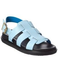 Marni - Leather Sandal - Lyst