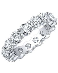 Forever Creations Signature - Forever Creations 14K 8.00 Ct. Tw. Lab Grown Diamond Eternity Ring - Lyst