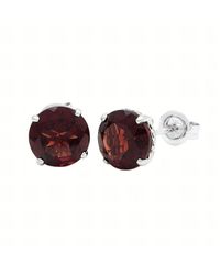 Gemstones - 4.15 Ct. Tw. Garnet 14K Earrings - Lyst