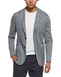 Canali - Linen-Blend Blazer - Lyst
