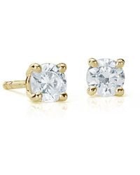 Suzy Levian - 14k 0.25 Ct. Tw. Diamond Studs - Lyst