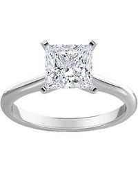 Diana M. Jewels - Diana M. Fine Jewelry 14k 1.05 Ct. Tw. Lab Grown Diamond Solitaire Ring - Lyst
