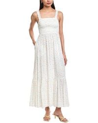 Garrie B - Ruffled Strap Maxi Dress - Lyst