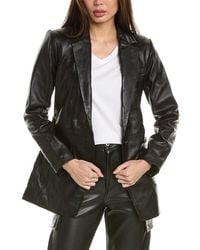 Walter Baker - Mia Leather Blazer - Lyst