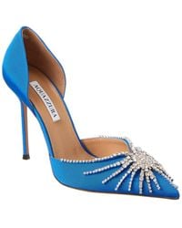 Aquazzura - Sunshine 105 Grosgrain Pump - Lyst