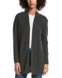 Forte - Wool & Cashmere-Blend Drape Cardigan - Lyst
