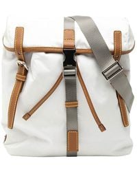 Prada - Tessuto Nylon Triangle Logo Shoulder Bag (Authentic Pre-Loved) - Lyst