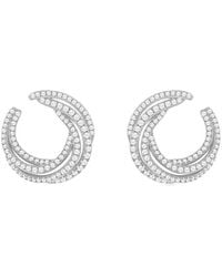 Suzy Levian CZ Jewelry - Suzy Levian Cz Statement Earrings - Lyst