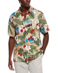 Tommy Bahama - Santa's Day Off Silk Shirt - Lyst