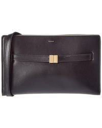 TOTEME - Logo Leather Crossbody - Lyst
