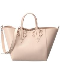 Christian Louboutin - Cabachic Small Leather Tote - Lyst