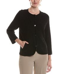 Anne Klein - Texture Stitch Cardigan - Lyst