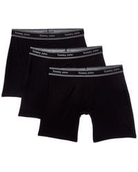 Tommy John - Set Of 3 Essential Luxe Bamboo Boxer Brief - Lyst