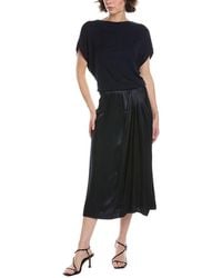 Michael Stars - Siobhan Twist Front 2-In-1 Midi Dress - Lyst