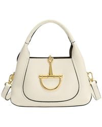 Tiffany & Fred Paris - Pebbled Leather Top Handle Bag - Lyst