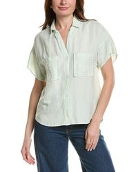 Bella Dahl - Linen-Blend Shirt - Lyst