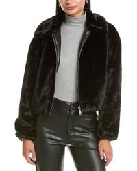 Cece - Zip Front Short Blouson Jacket - Lyst
