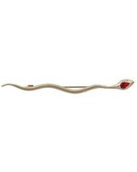 Dolce & Gabbana - Initial Brooch - Lyst