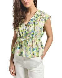 10 Crosby Derek Lam - Caroline Double Tie Top - Lyst