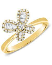 Sabrina Designs - 14k 0.21 Ct. Tw. Diamond Butterfly Ring - Lyst