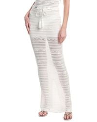 PQ Swim - Crochet Long Skirt - Lyst